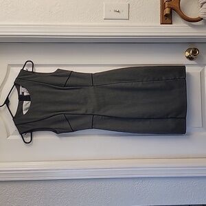 Dark Grey sleeveless business/office dress size US 2